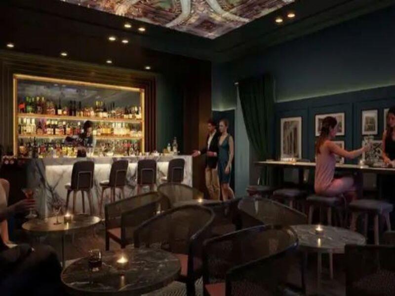 ฮิลตัน เมลเบิร์น ลิตเติล ควีน สตรีท Hotel ภายนอก รูปภาพ The bar at the 2012 opening