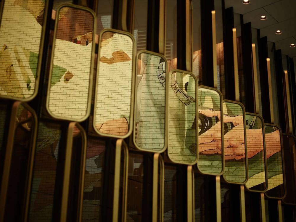 ฮิลตัน เมลเบิร์น ลิตเติล ควีน สตรีท Hotel ภายนอก รูปภาพ The 1967–1970 National Football League championship trophies