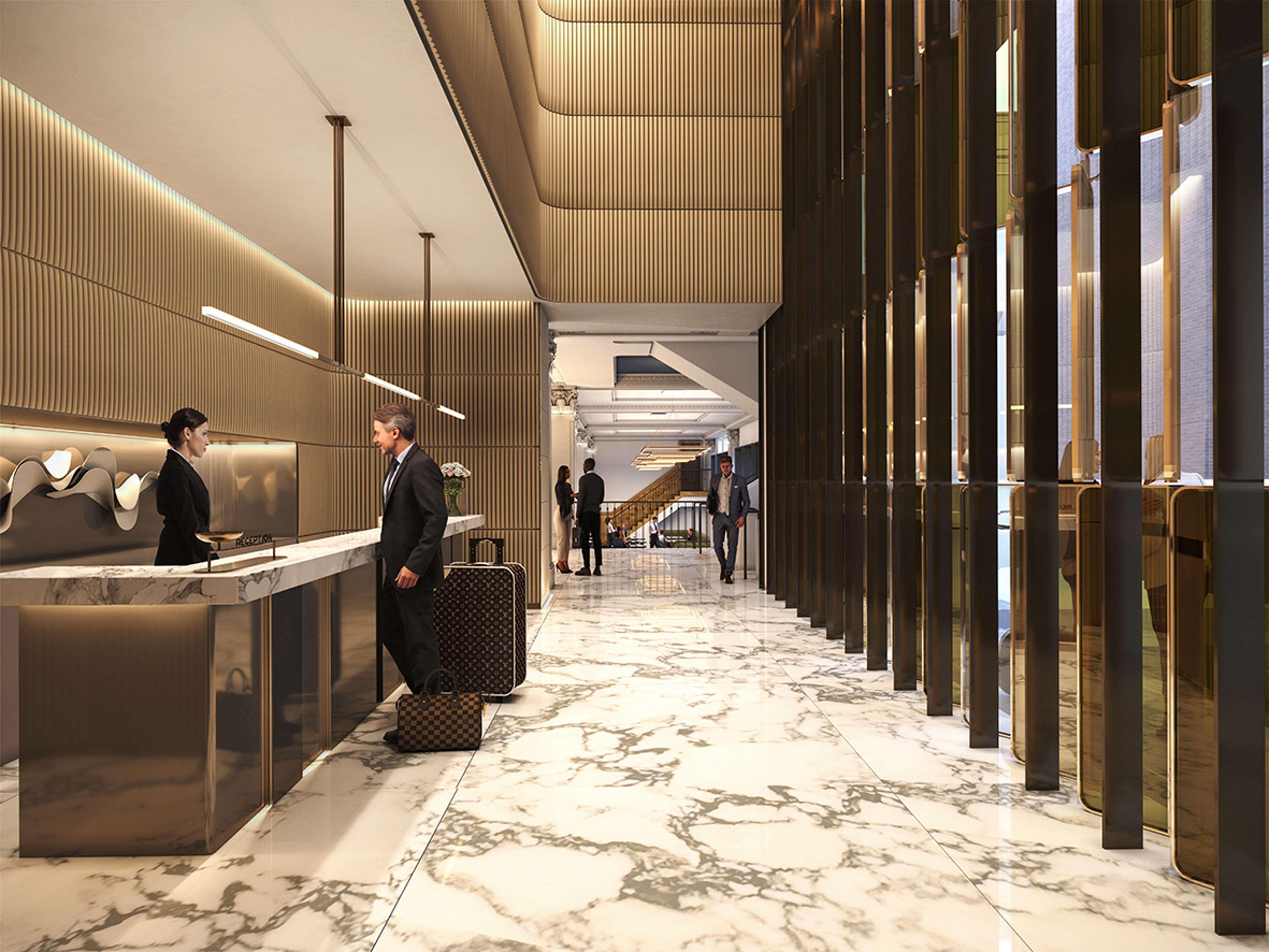 ฮิลตัน เมลเบิร์น ลิตเติล ควีน สตรีท Hotel ภายนอก รูปภาพ The new private suite at London Heathrow Airport