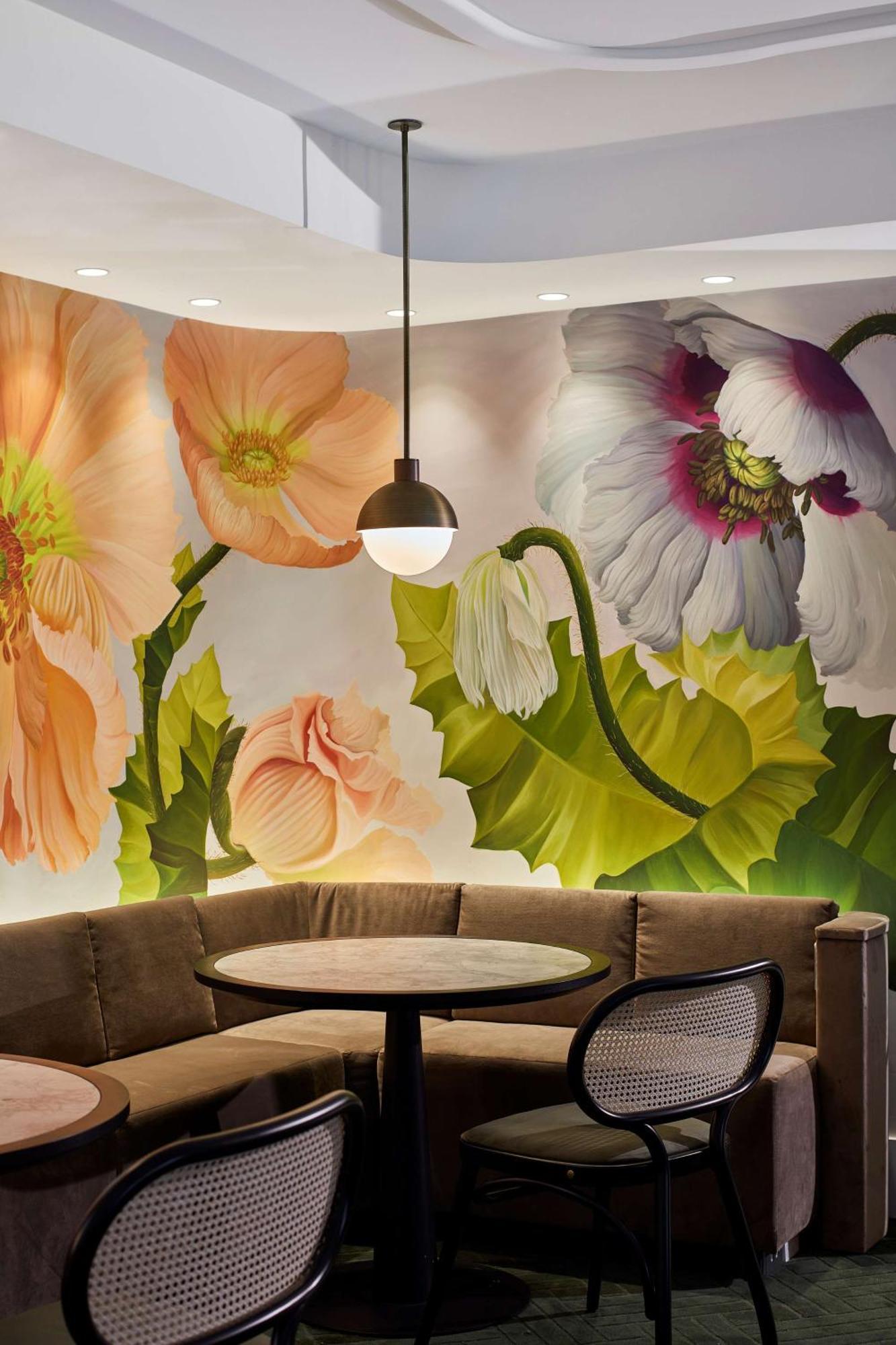 ฮิลตัน เมลเบิร์น ลิตเติล ควีน สตรีท Hotel ภายนอก รูปภาพ The interior of the restaurant