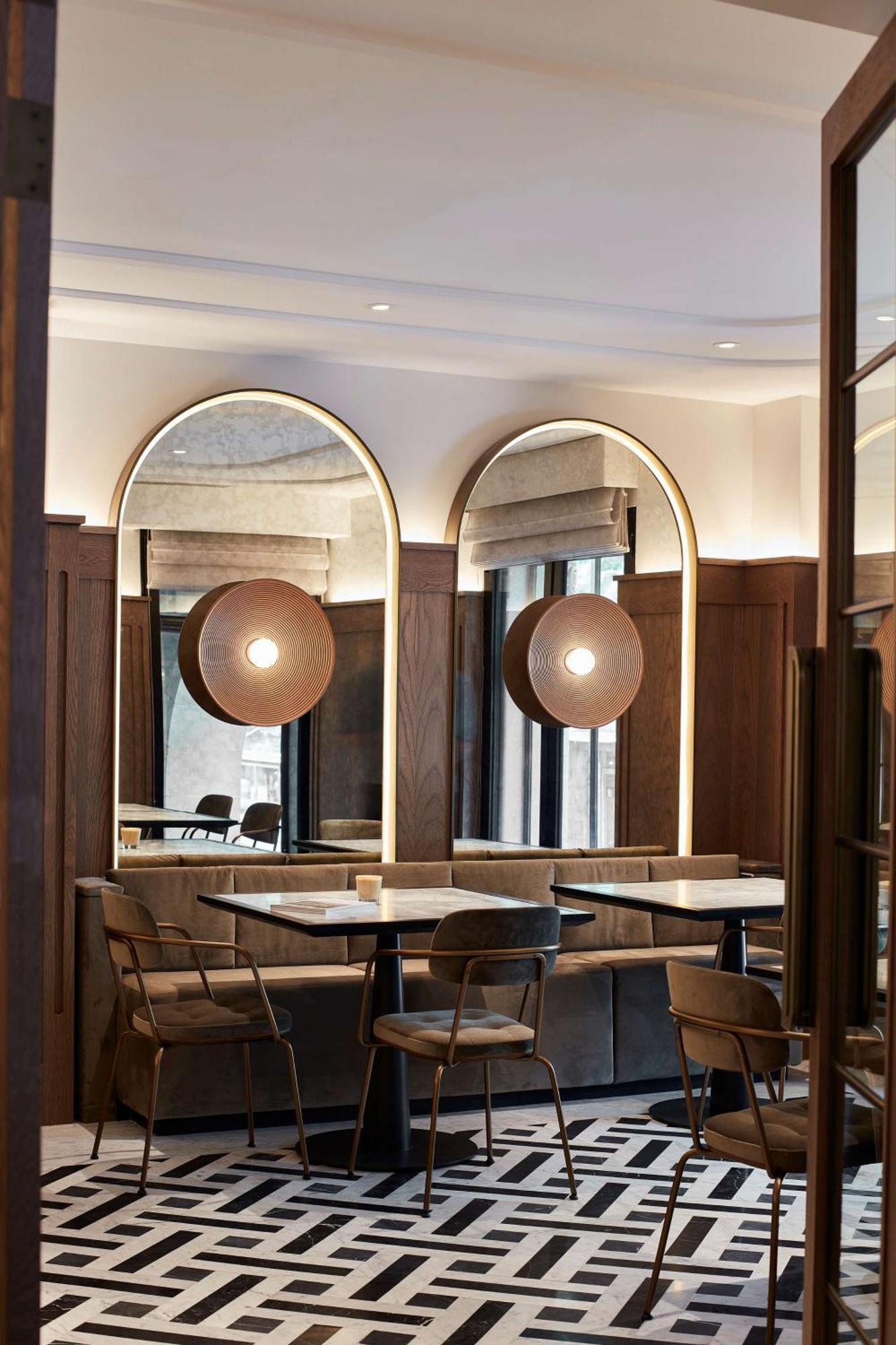 ฮิลตัน เมลเบิร์น ลิตเติล ควีน สตรีท Hotel ภายนอก รูปภาพ The interior of the restaurant